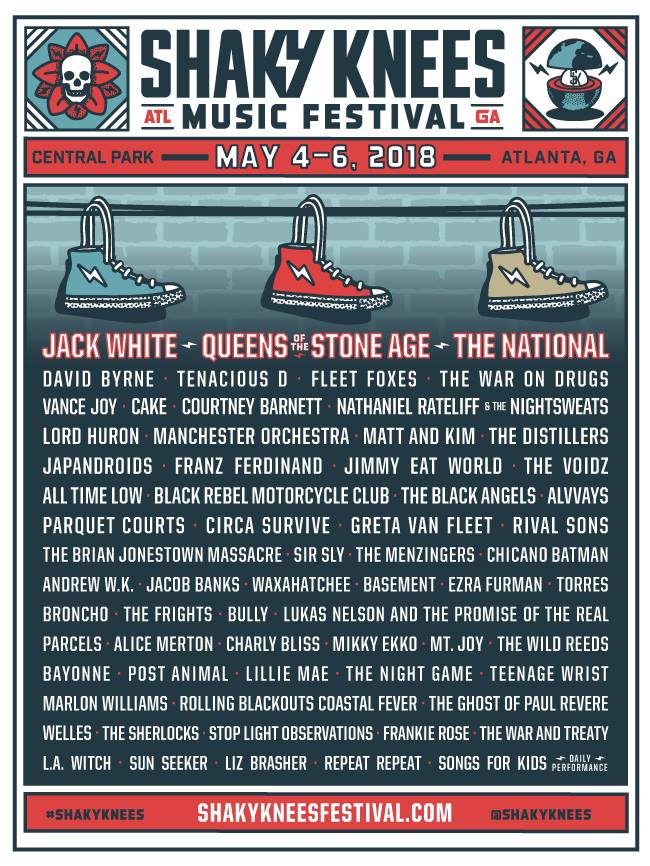 Shaky Knees Music Festival Headline Performance Announced Jack White