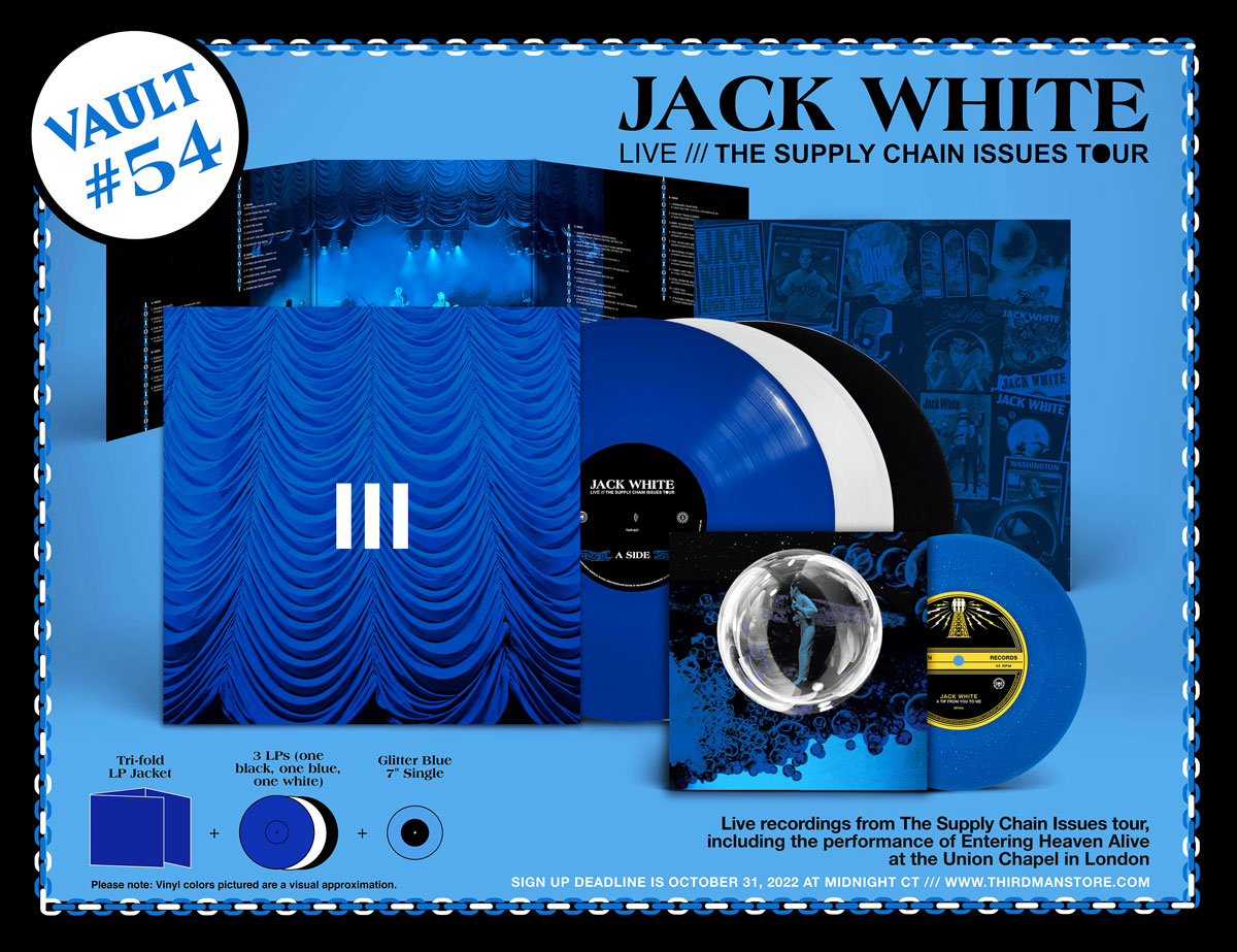 when will jack white tour