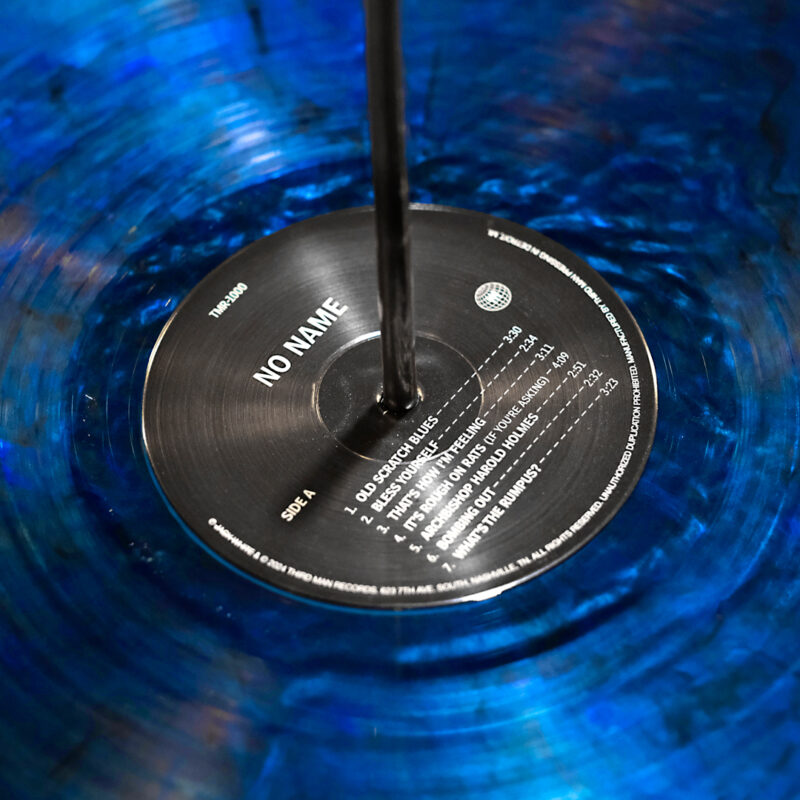 Photo of Jack White - No Name album with center label visible